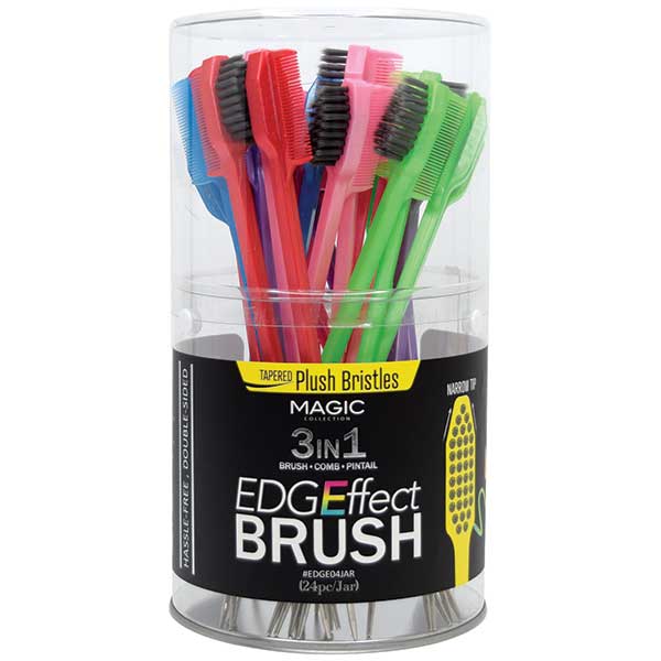 MAGIC COLLECTION EDGE BRUSH 3IN1 - LEOPARD