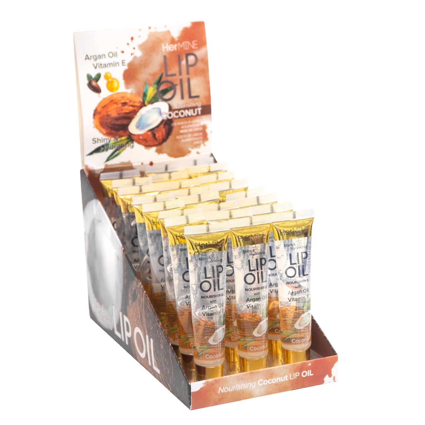 Hermine Lip Oil with Argan Oil & Vitamin E: Coconut
