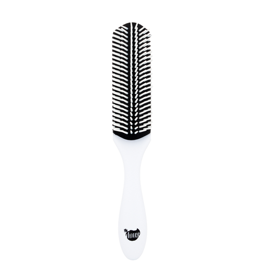 OLD SCHOOL Classic Styling Brush - WHITE