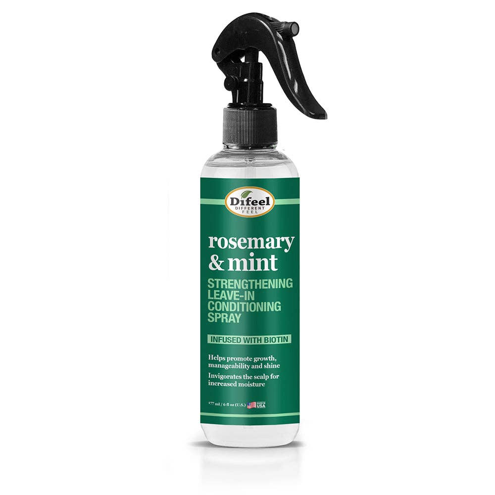 Difeel Rosemary&Mint LeaveIn Condition Spray w/Biotin 6oz.