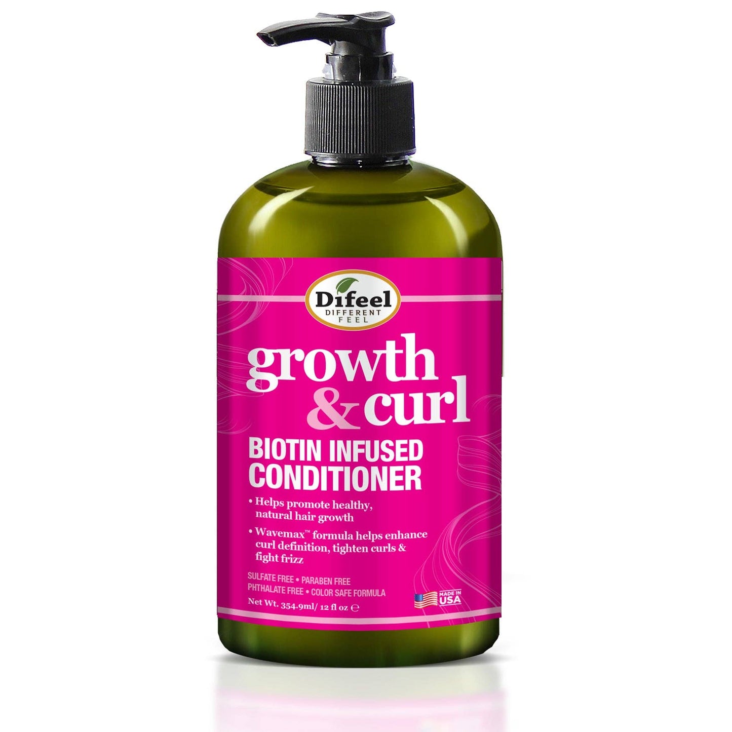 Difeel - Difeel Growth and Curl Biotin Conditioner 12 oz.