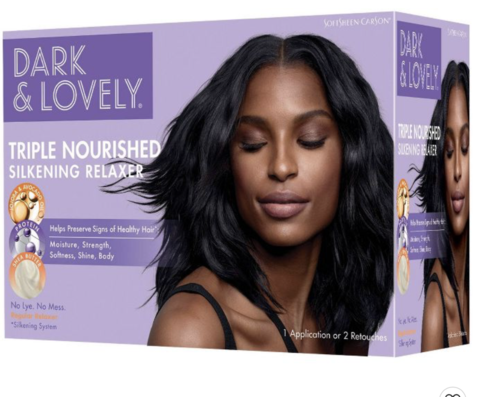 Dark & Lovely - Triple-Nourish-Silkening-Relaxer-kit