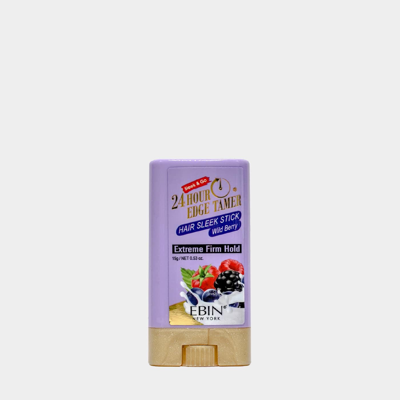 EBIN NEW YORK - 24 Hour Edge Tamer Sleek Hair Wax Stick - Wild Berry (0.53oz: 0.5oz)
