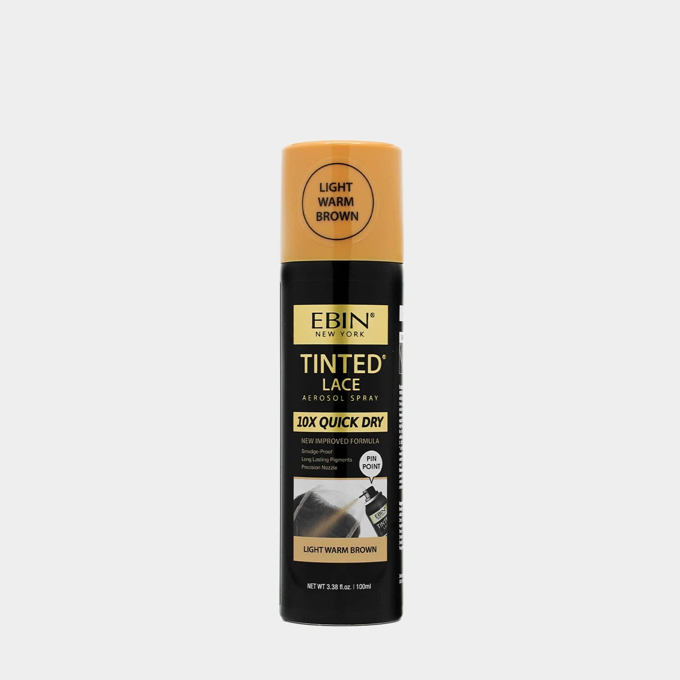 10X Quick Dry Tinted Lace Spray - Light Warm Brown