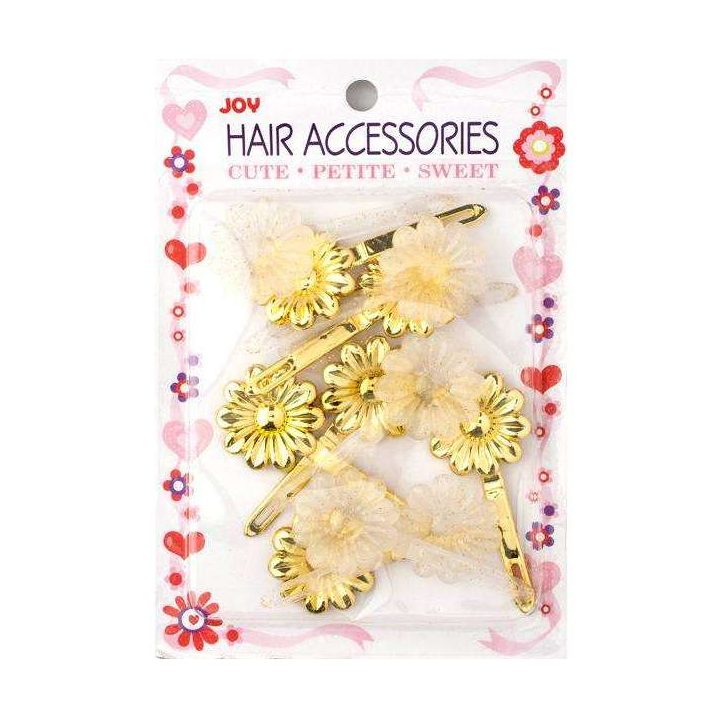 Annie - Joy Daisy Barrette 12ct Asst Gold