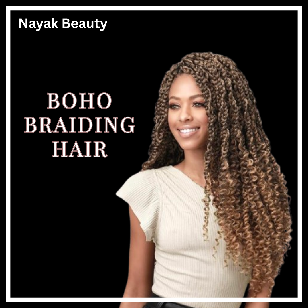 Boho braiding hair