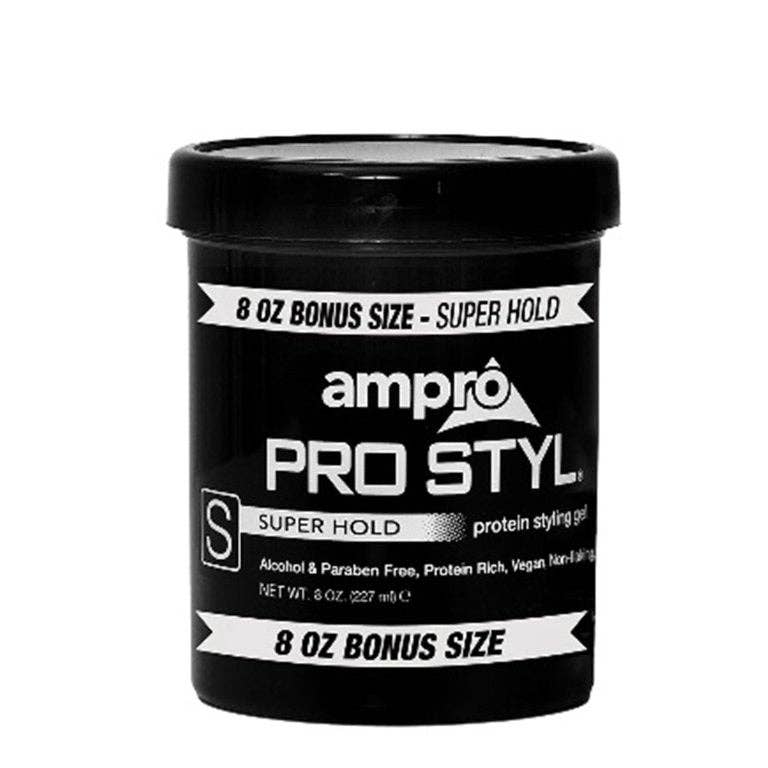 BrookPark Beauty - Ampro Pro Styl Protein Styling Gel - Super Hold: 8 OZ