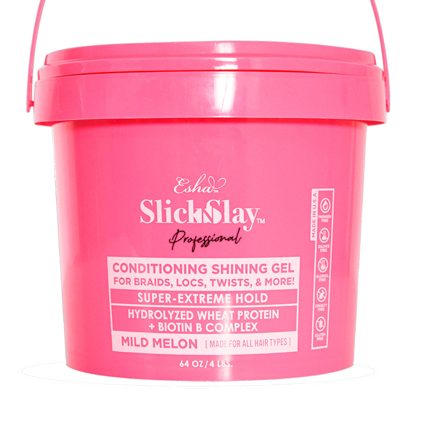 Esha Girl - Slick N Slay Professional Conditioning Shining Gel - Mild Mel: 16 oz