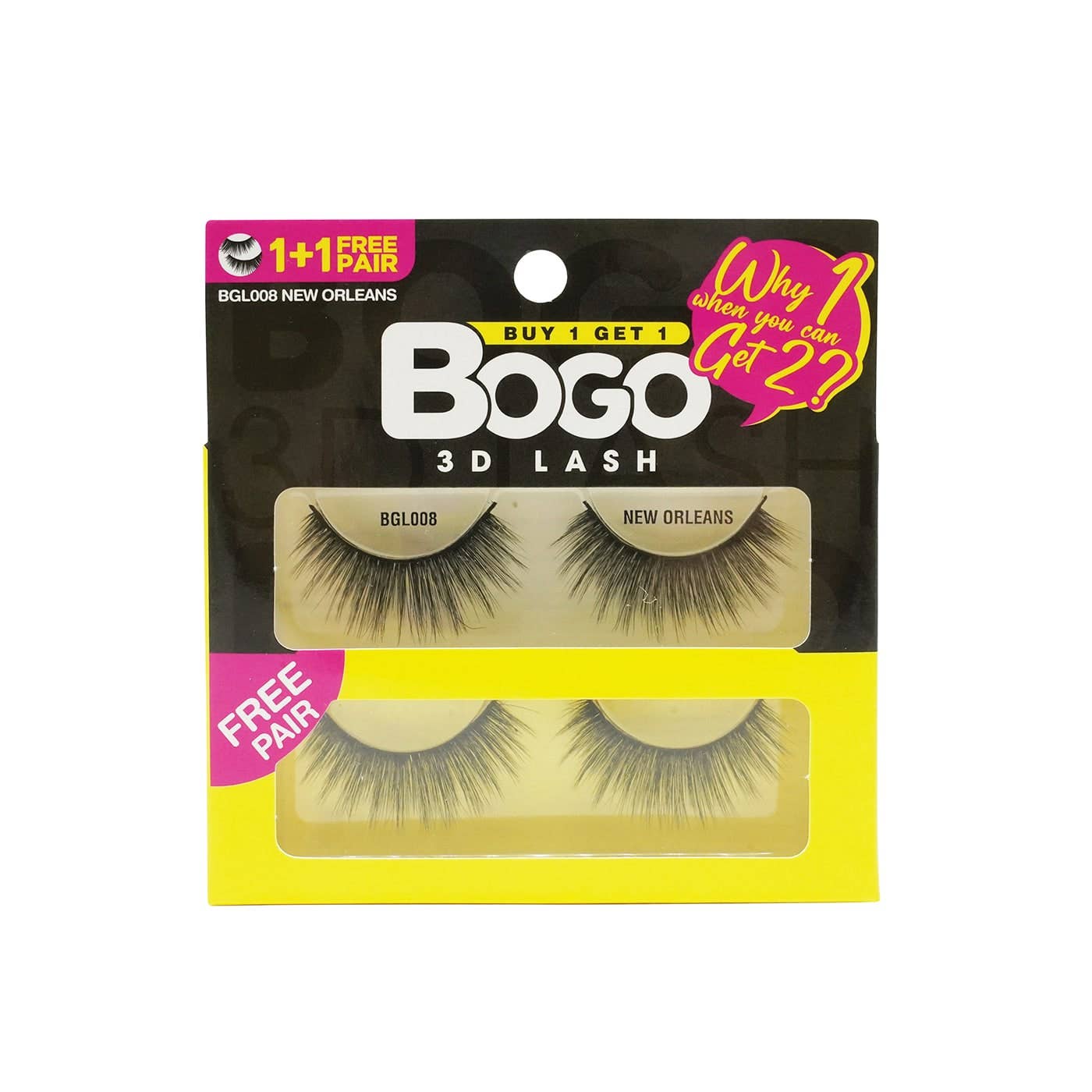 EBIN NEW YORK - BOGO 3D Lash - NEW ORLEANS