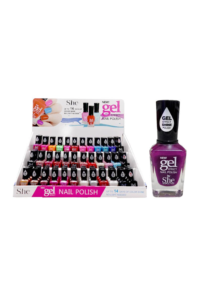 PINEAPPLE Beauty - SHE GNP001 Gel Nail Polish Display Set - 108pcs