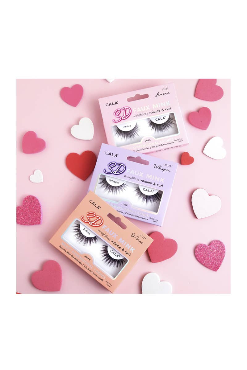 PINEAPPLE Beauty - CALA 35125 Barbie 3D Faux Mink Volume & Curl Lashes