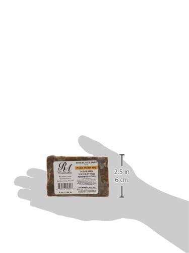 RA Cosmetics, LLC - African Black Soap Bar Unscented 5 oz