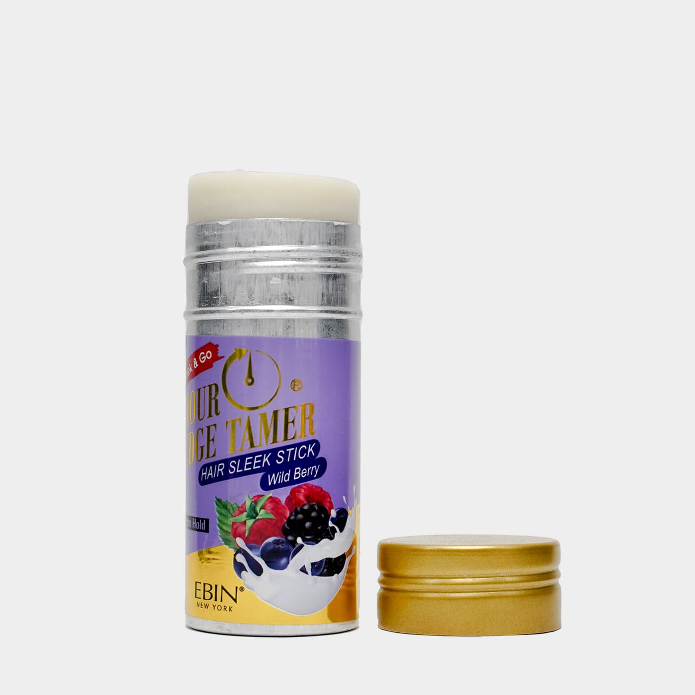 EBIN NEW YORK - 24 Hour Edge Tamer Sleek Hair Wax Stick - Wild Berry (2.7oz): 2.7oz