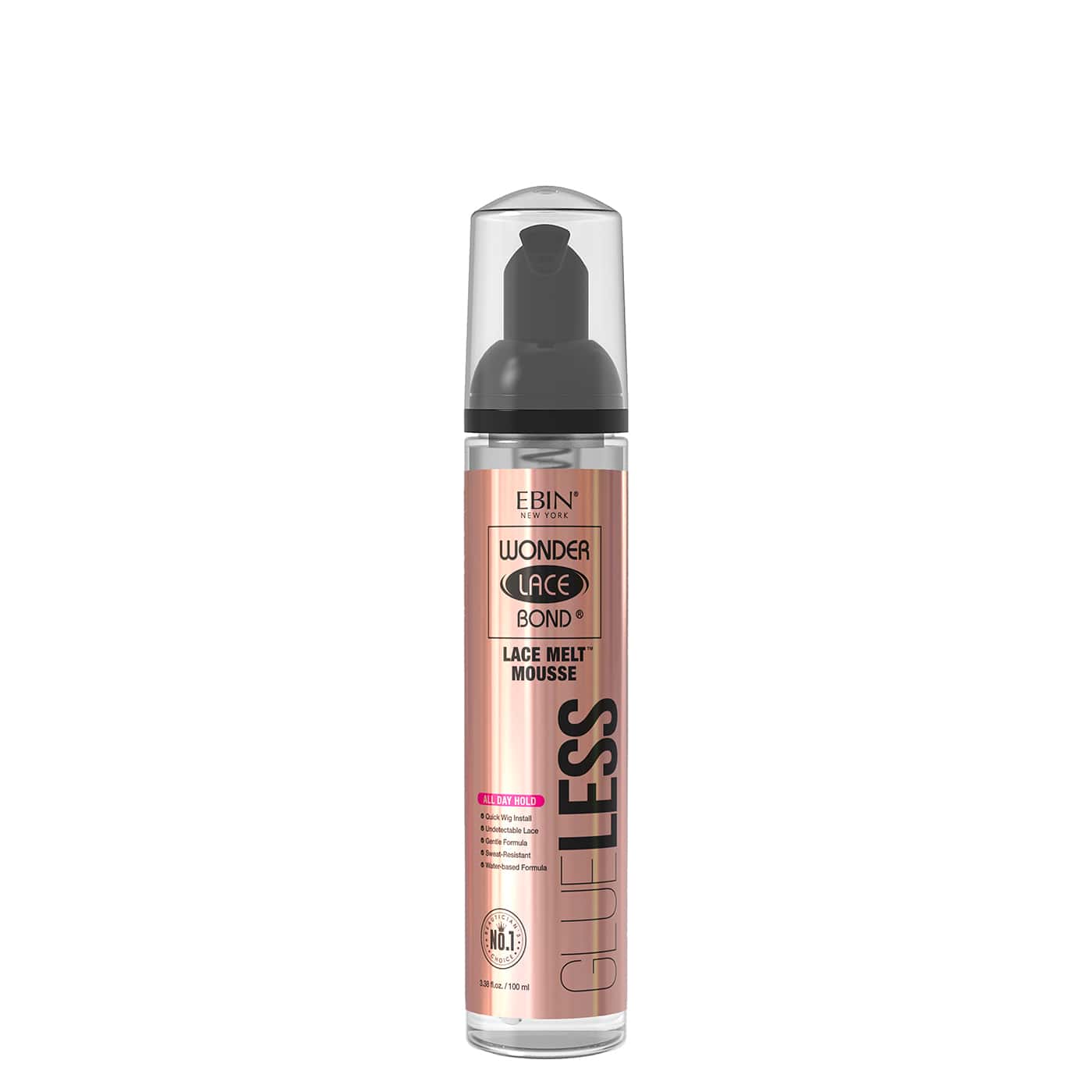 EBIN NEW YORK - Wonder Lace Bond GLUELESS - Lace Melt Mousse: 3.38oz (100ml)
