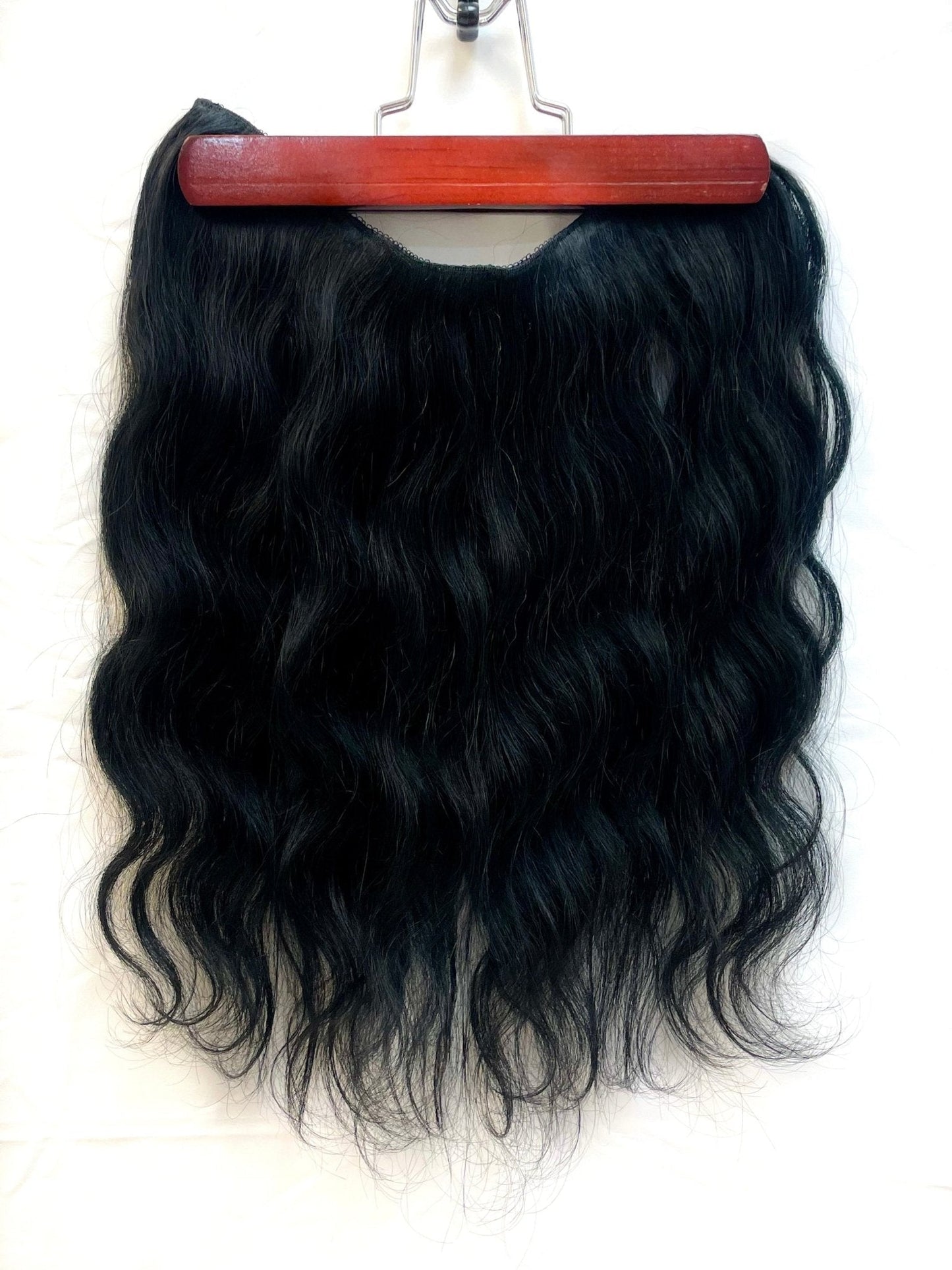 100% Human Hair Vip Brand BandX Halo  Body Wave 18'' with Clip