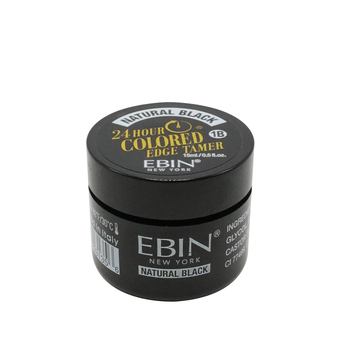 EBIN NEW YORK - 24 Hour Colored Edge Tamer - Natural Black: 0.5oz