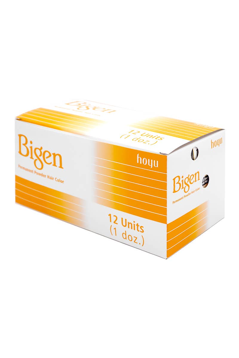 Bigen 59z Permanent Powder Hair Color Oriental Black