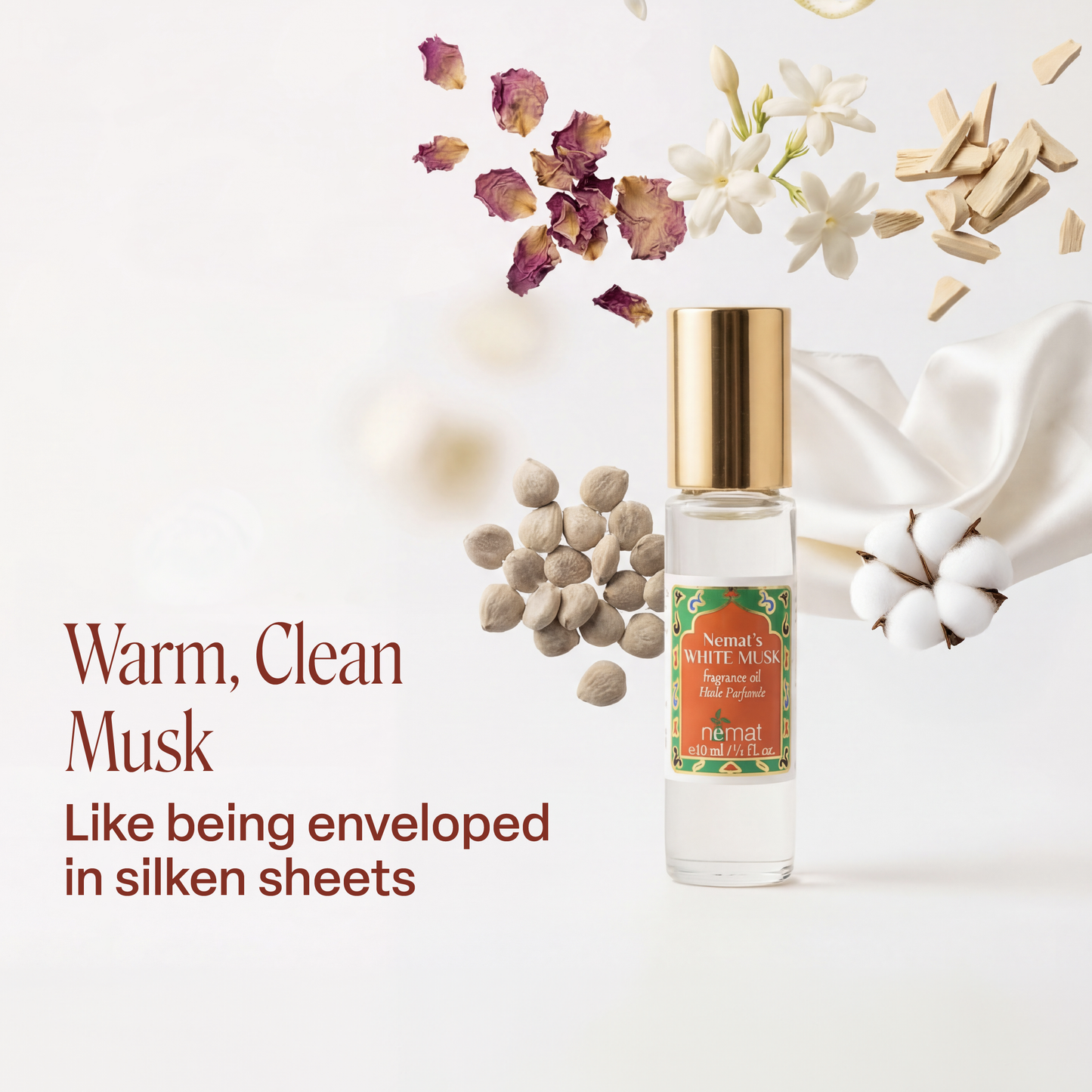 Nemat - White Musk Perfume Oil: 10ml