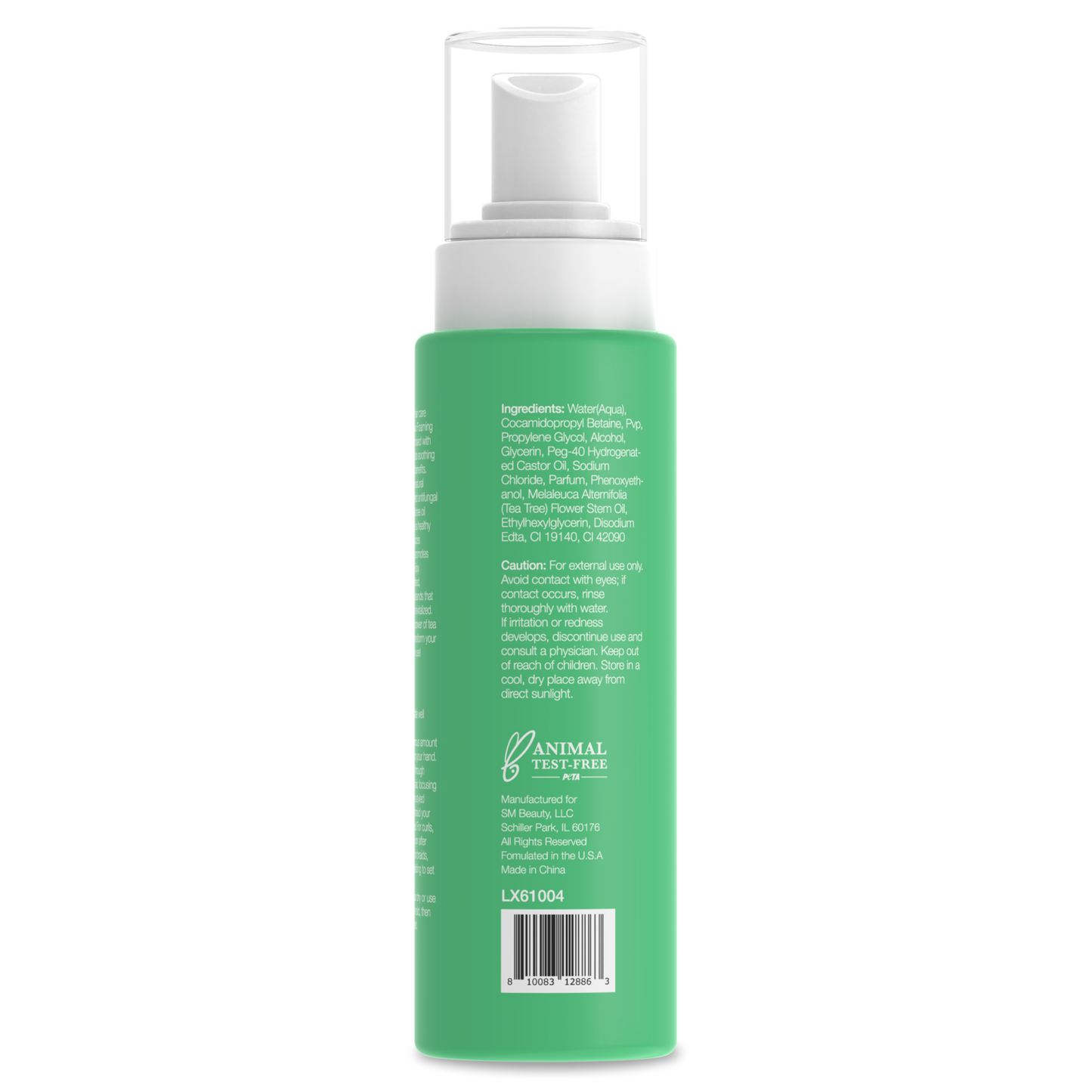 SM Beauty LLC - Lux Collection  - Tea Tree Wrap Lotion Mousse: LX61004 Tea Tree Wrap Lotion Mousse