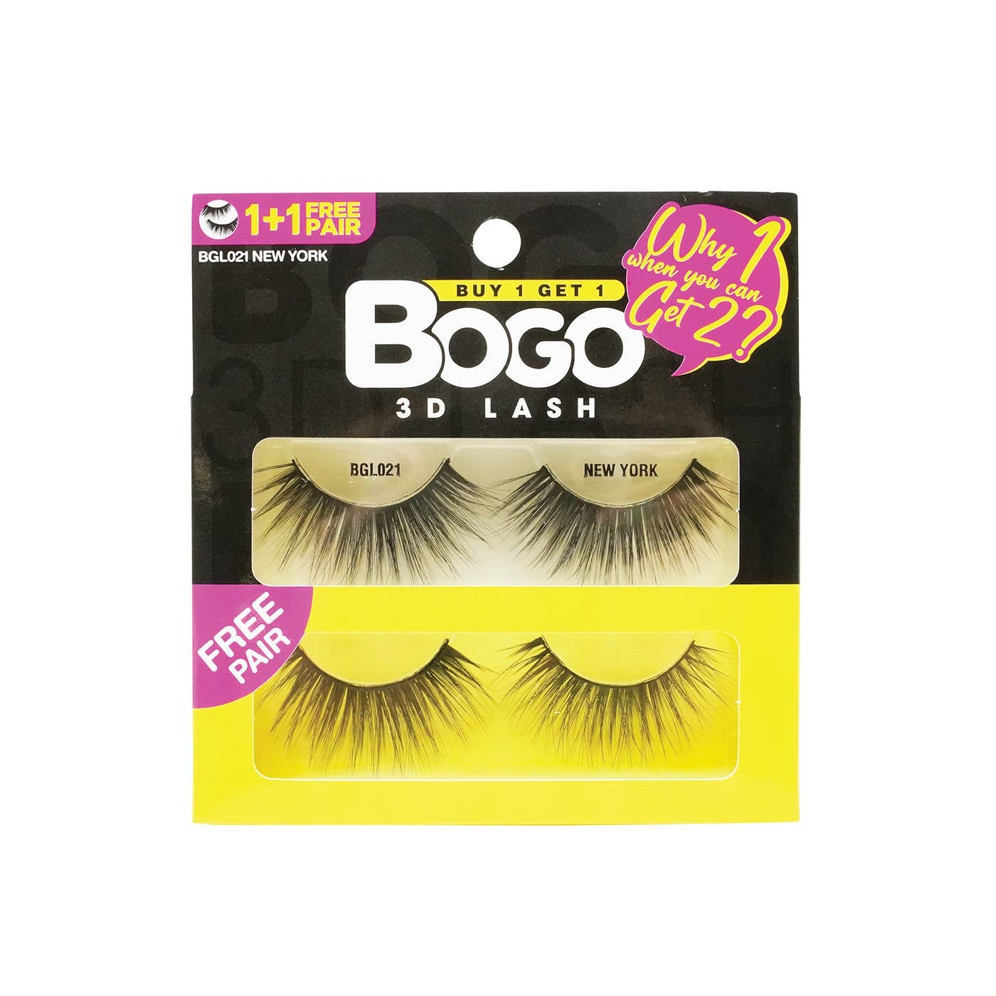 EBIN NEW YORK - BOGO 3D Lash - NEW YORK