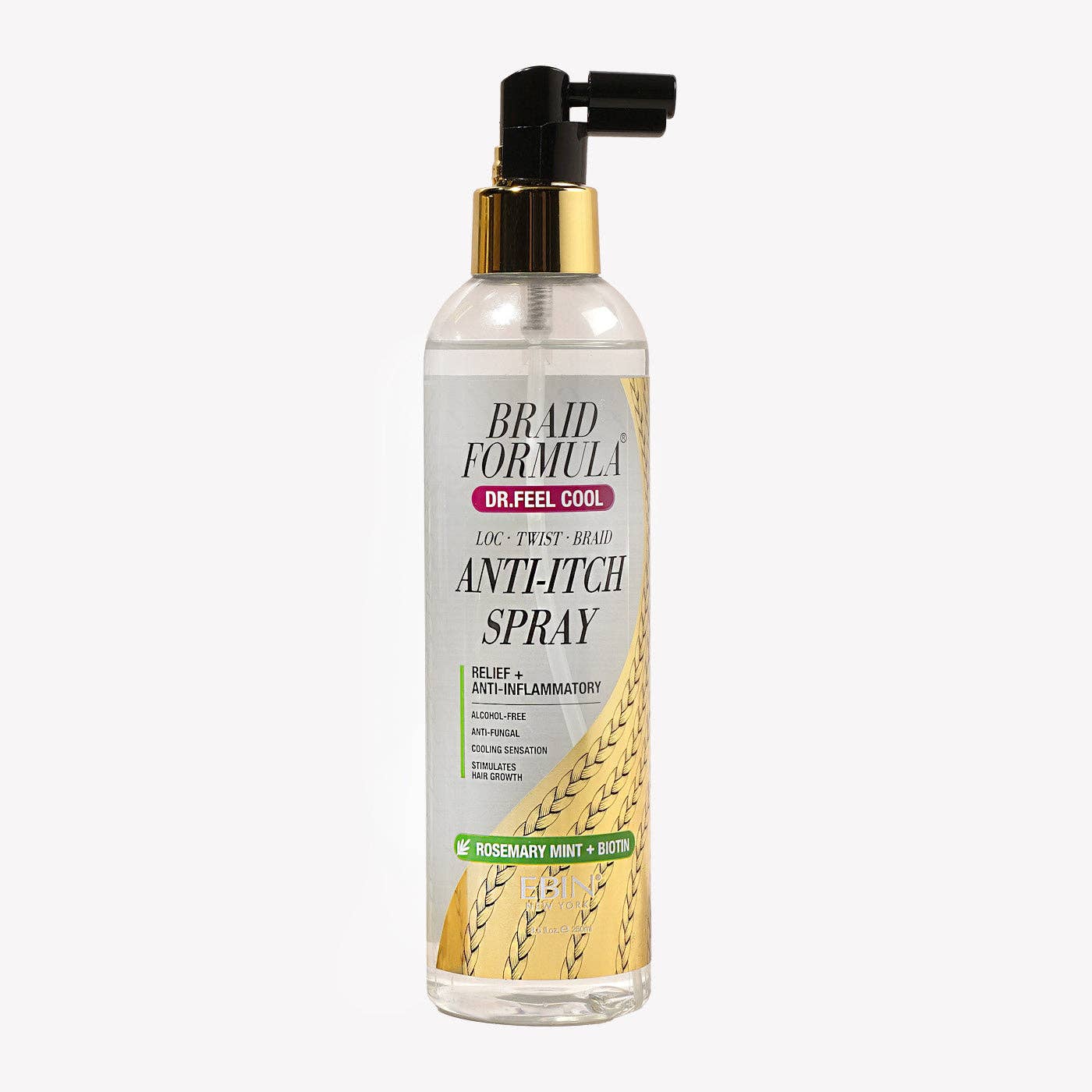 EBIN NEW YORK - Dr. Feel Cool Anti-Itch Spray - Rosemary Mint + Biotin