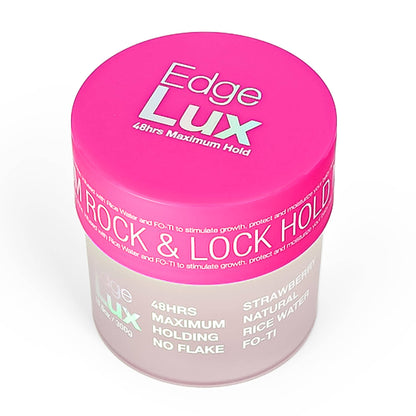 SM Beauty LLC - Lux Collection Edge Lux Edge Control Wax 48Hour Maximum Hold: Pineapple / 100g (12pc)