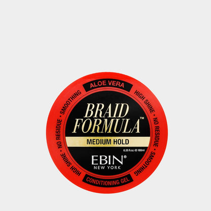 BRAID FORMULA CONDITIONING GEL MEDIUM HOLD - 6.35oz/ 180ml