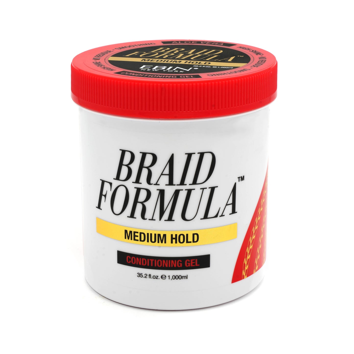 EBIN NEW YORK - BRAID FORMULA CONDITIONING GEL MEDIUM HOLD: 6.35oz / 180mL