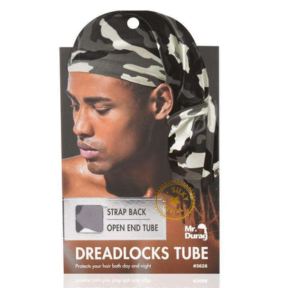 Mr. Durag Dreadlocks Tube With Strap Camouflage