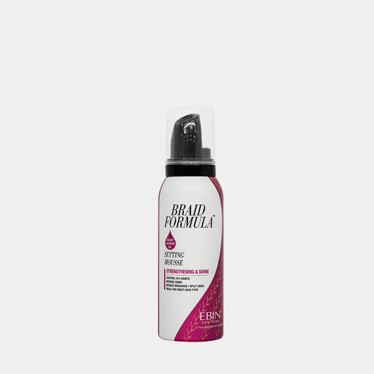 EBIN NEW YORK - SETTING MOUSSE STRENGTHENING & SHINE - SWEET ALMOND OIL: Travel / Mini