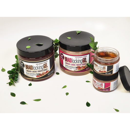 ON Natural USA - NEXT IMAGE-Braid Locking Gel [Cherry Blossom & Pomegranate]: 16oz