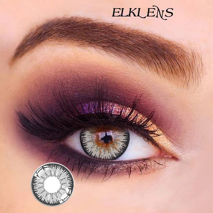 ELKLENS Wika Grey Colored Contact Lenses