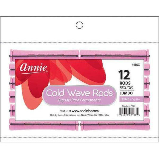 Annie - Annie Cold Wave Rods Jumbo 12Ct Orchid