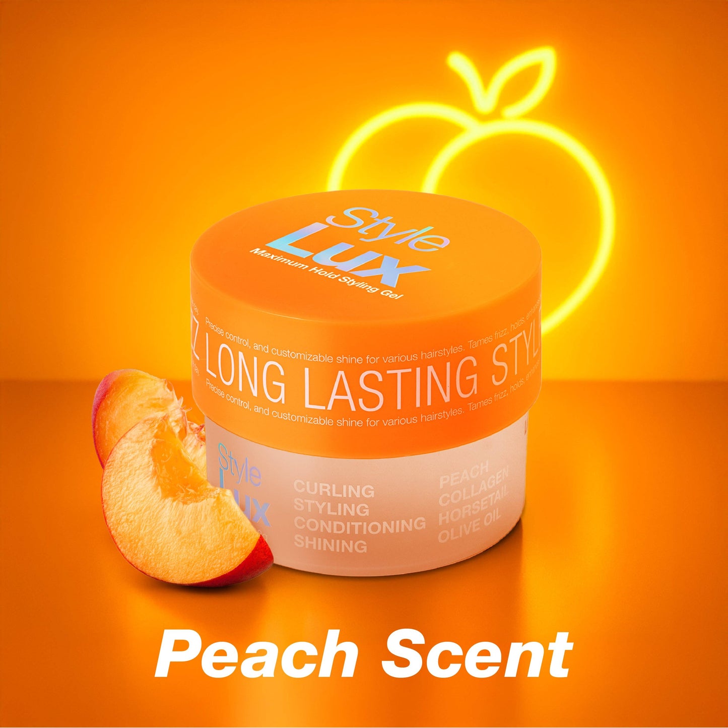 SM Beauty LLC - Lux Collection - Style Lux 10.5oz/300g Peach: LX25103 Style Lux Peach