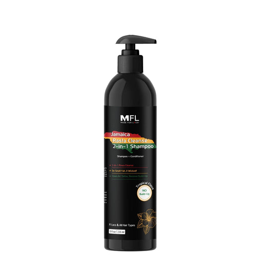 Made For Locs - Jamaica Rasta Cleanse 2 in 1 Shampoo: 8 oz