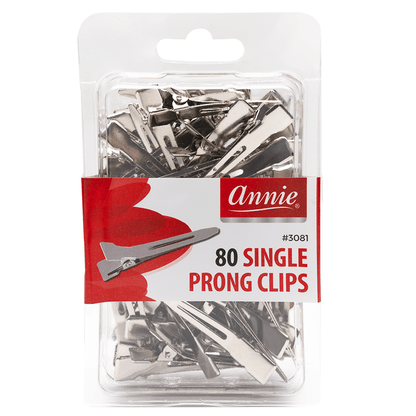 Annie - Annie Single Prong Clips 80Ct