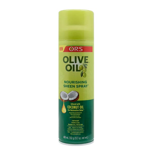 ORS SHEEN ORIGINAL/COCONUT OLIVE OIL HAIR SPRAY 11.7OZ/10.0Z: ORIGINAL