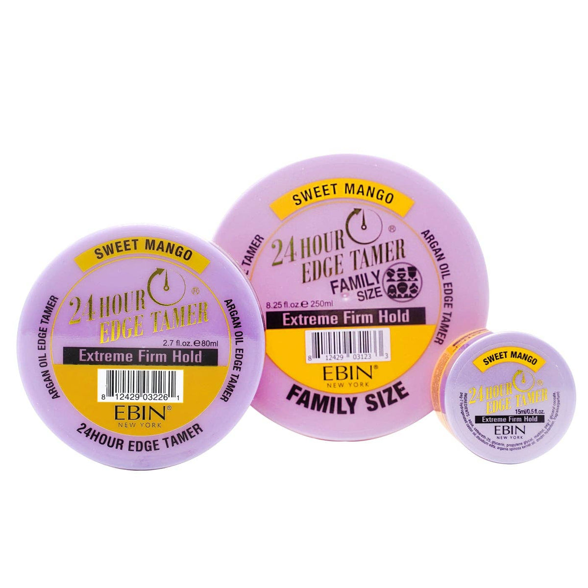 EBIN NEW YORK - 24 Hour Edge Tamer Refresh - Sweet Mango 8.25oz