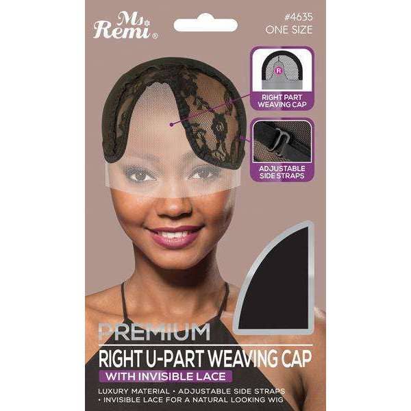 Annie International, Inc. - Ms. Remi Right Upart Weaving Cap with Invisible Lace Black