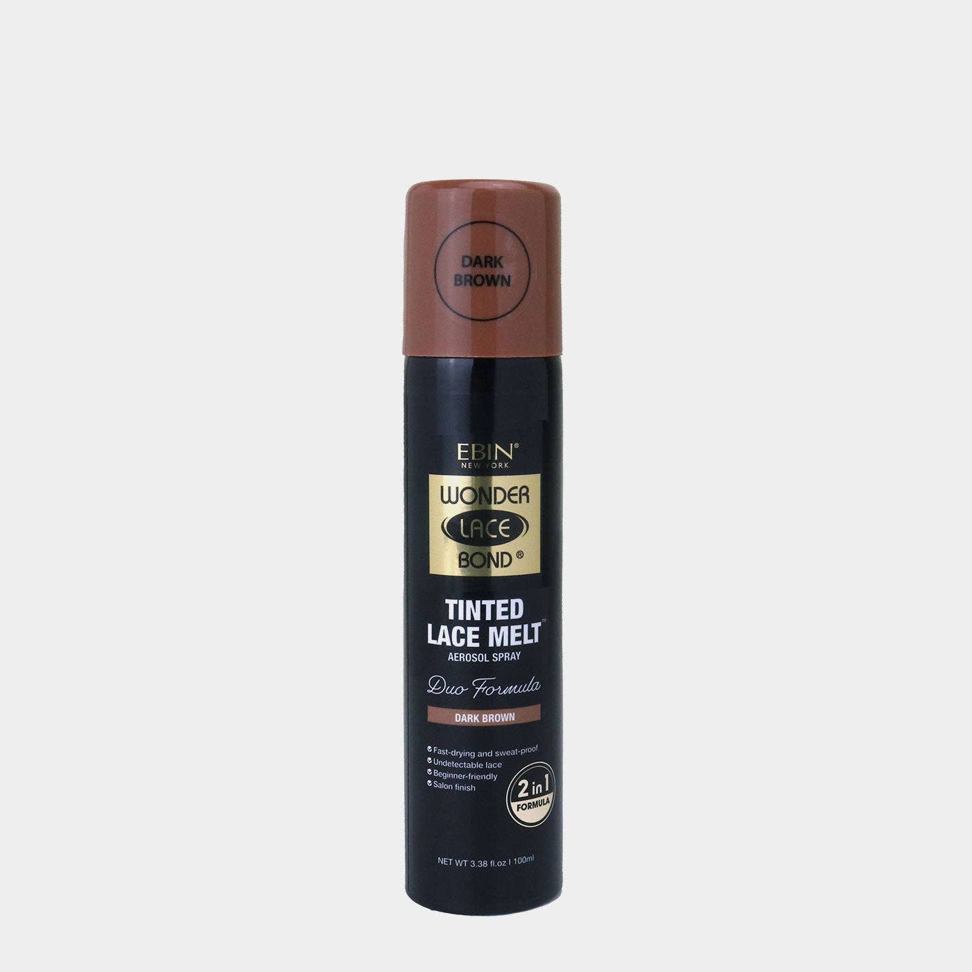 EBIN NEW YORK - Wonder Bond Tinted Lace Melt Aerosol Spray: Medium Dark Brown