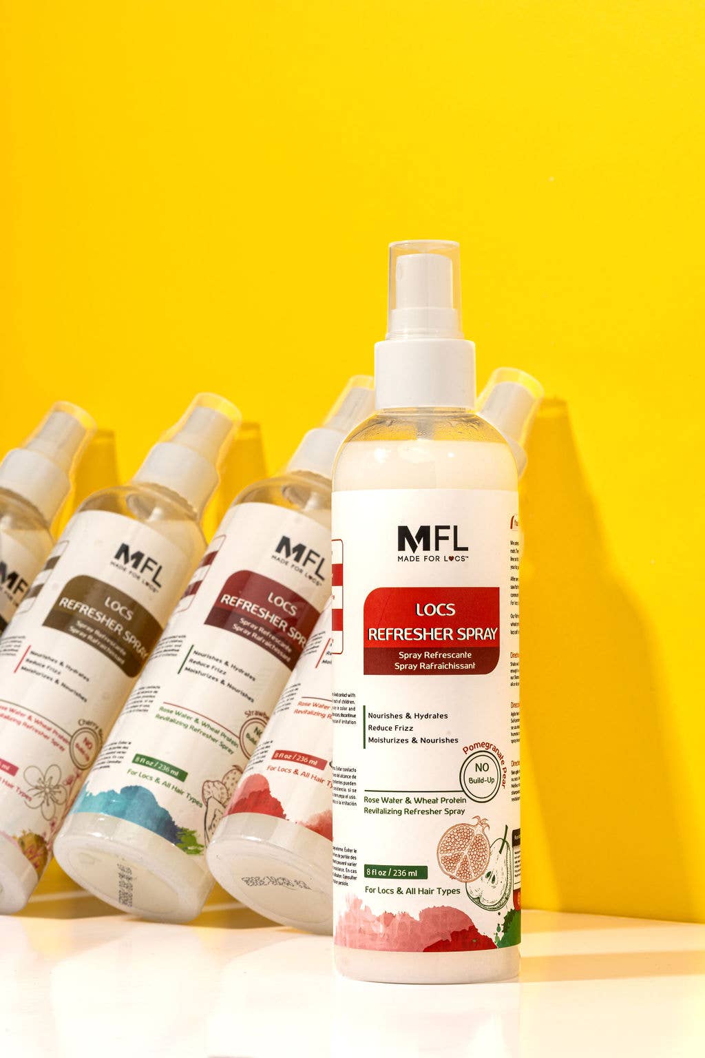 Made For Locs - Locs Rose-Water Refresher Spray | 8 oz: Peppermint & Rosemary