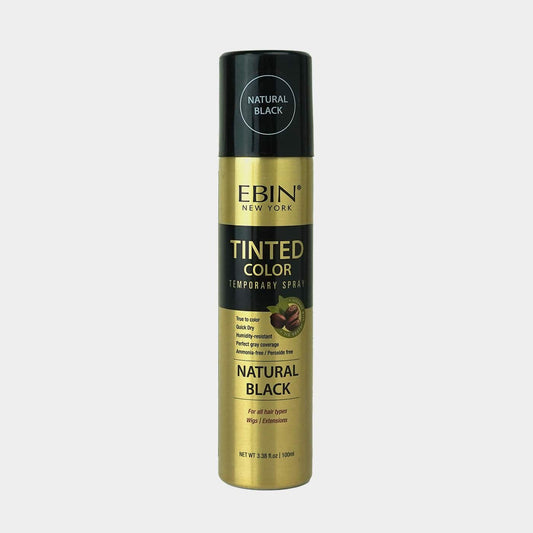 EBIN NEW YORK - TINTED COLOR TEMPORARY SPRAY 3.38OZ(100ML): NATURAL BALCK