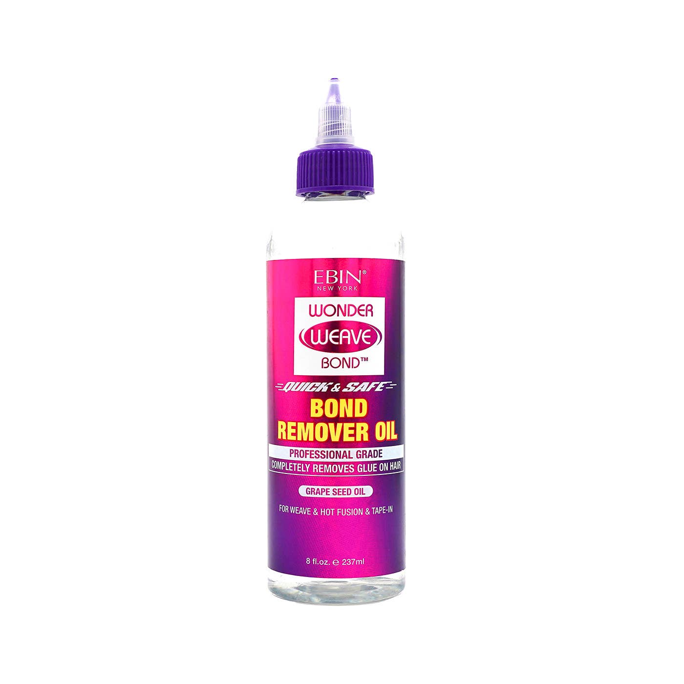 EBIN NEW YORK - Wonder Weave Bond Bond Remover Oil: 4oz /120mL