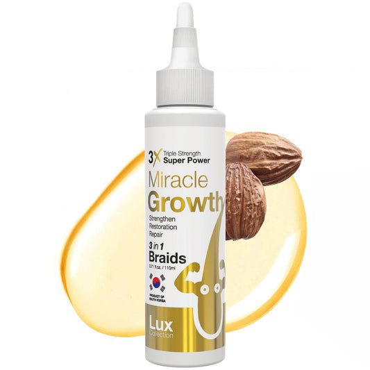 SM Beauty LLC - Lux Collection - 3X Miracle Gro Hair Oil | Original: TMG005 Original (6 PCS)