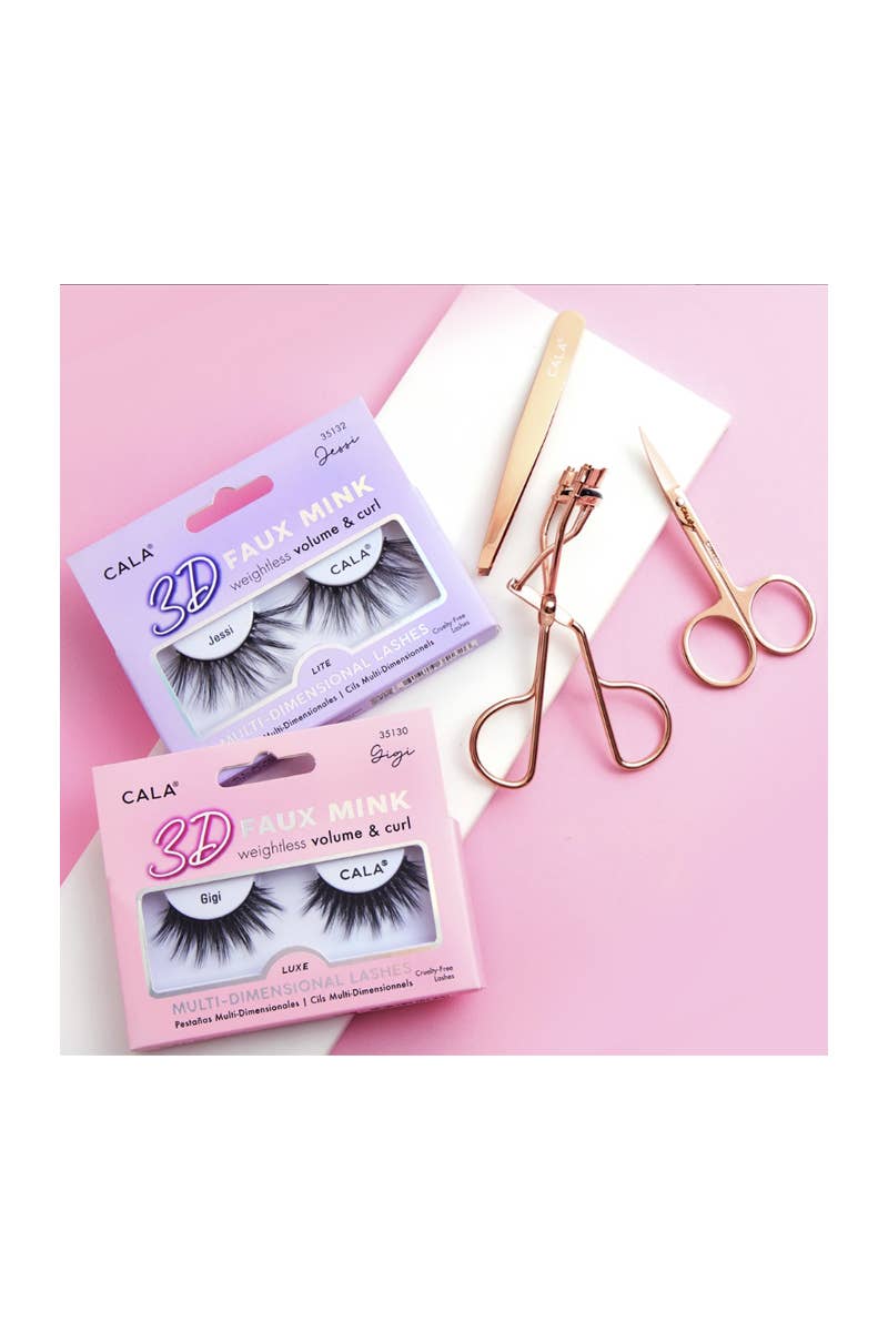 PINEAPPLE Beauty - CALA 35125 Barbie 3D Faux Mink Volume & Curl Lashes