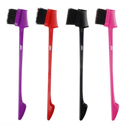 Annie International - Joy 3 in 1 Spatula Edge Brush Boar Bristle Asst.