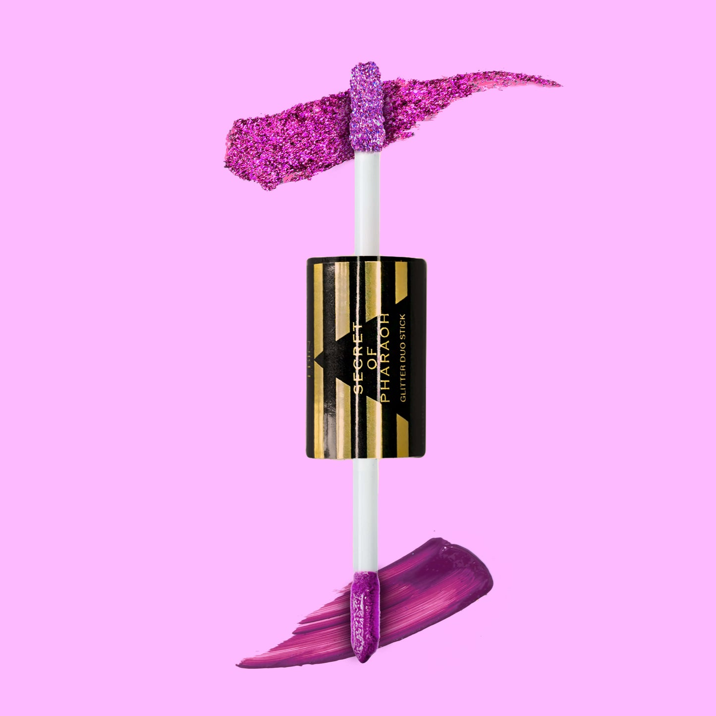 EBIN NEW YORK - Secret of Pharaoh Glitter Duo Stick - Dark Lotus