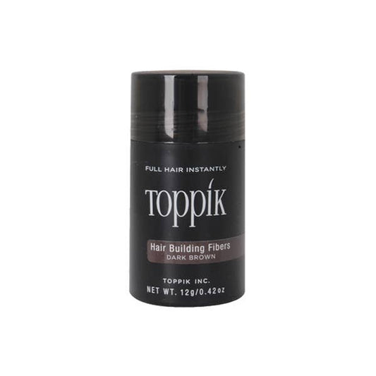 TOPPIK HAIR FIBERS - HAIR BUILDING FULL HAIR INSTANTLY .42OZ: DARK BROWN