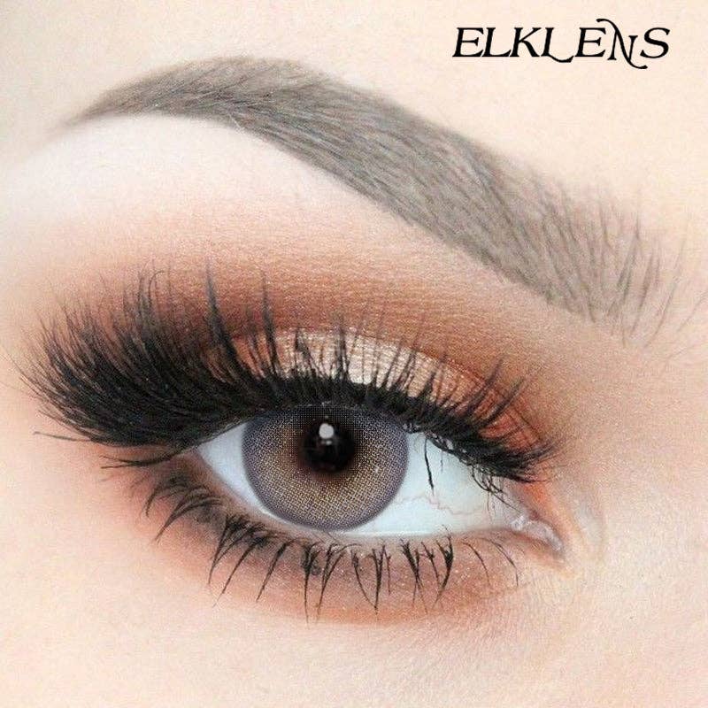 ELKLENS Moonlight Blue Prescription Colored Contact Lenses