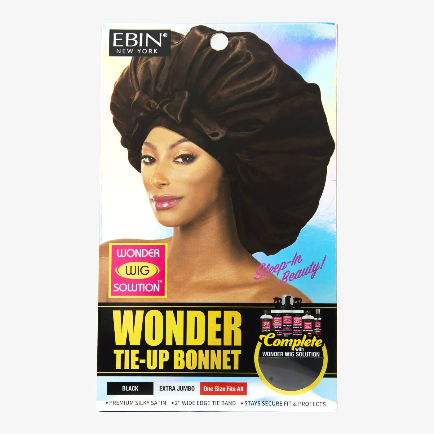 EBIN NEW YORK - Wonder Tie-Up Bonnet - X-Jumbo